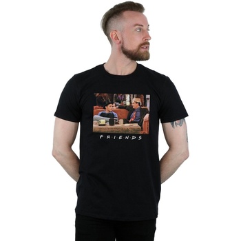 Abbigliamento Uomo T-shirts a maniche lunghe Friends Joey And Chandler Hats Nero