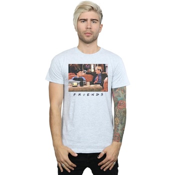 Abbigliamento Uomo T-shirts a maniche lunghe Friends Joey And Chandler Hats Grigio
