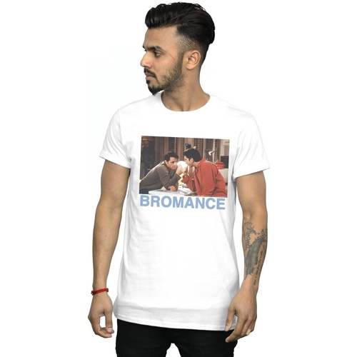 Abbigliamento Uomo T-shirts a maniche lunghe Friends Joey And Ross Bromance Bianco