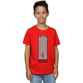 Abbigliamento Bambino T-shirt maniche corte Disney Mulan Movie Legacy Sword Rosso