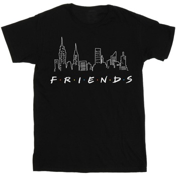 Abbigliamento Uomo T-shirts a maniche lunghe Friends Skyline Logo Nero