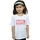 Abbigliamento Bambina T-shirts a maniche lunghe Marvel Logo Wash Care Bianco
