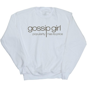 Abbigliamento Uomo Felpe Gossip Girl Classic Logo Bianco