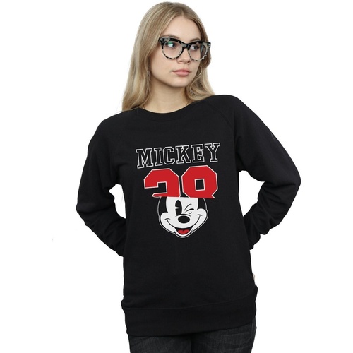 Abbigliamento Donna Felpe Disney Mickey Mouse Split 28 Nero