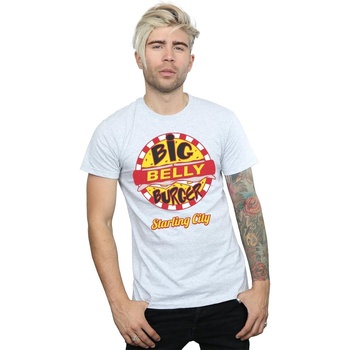 Abbigliamento Uomo T-shirts a maniche lunghe Dc Comics Arrow Big Belly Burger Logo Grigio