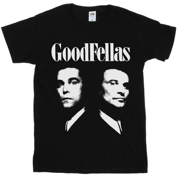 Abbigliamento Uomo T-shirts a maniche lunghe Goodfellas Henry And Tommy Nero