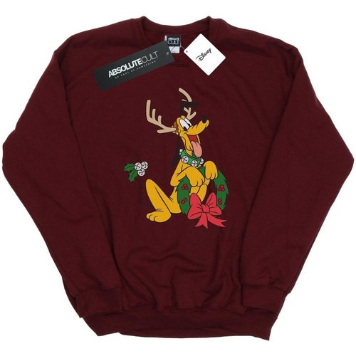 Abbigliamento Donna Felpe Disney Pluto Christmas Reindeer Multicolore