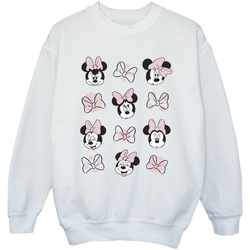 Abbigliamento Bambina Felpe Disney Minnie Mouse Multiple Bianco