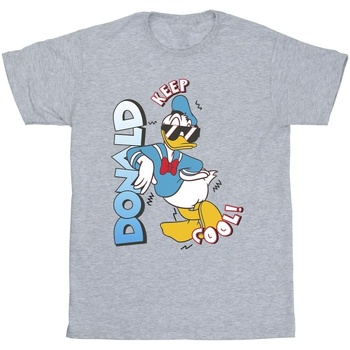 Abbigliamento Bambino T-shirt maniche corte Disney Donald Duck Cool Grigio