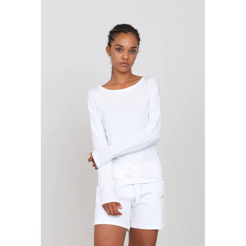 Abbigliamento Donna T-shirts a maniche lunghe Own Off White Nature OWN-LTL204 Bianco