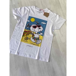 Abbigliamento T-shirt maniche corte Portofino 032SNOOPY 2000000410937 Bianco