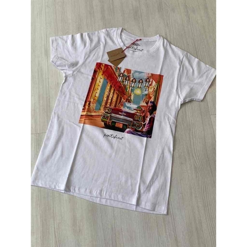 Abbigliamento T-shirt maniche corte Portofino 047CADILLAC 2000000411088 Bianco