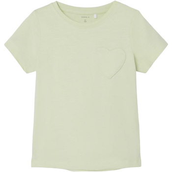 Abbigliamento Bambina T-shirt & Polo Name it Nmfdorthe Ss Top Verde