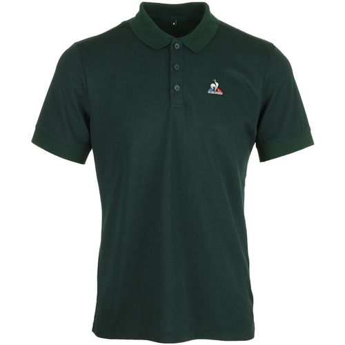 Abbigliamento Uomo T-shirt & Polo Le Coq Sportif Ess Polo Ss N°2 Verde