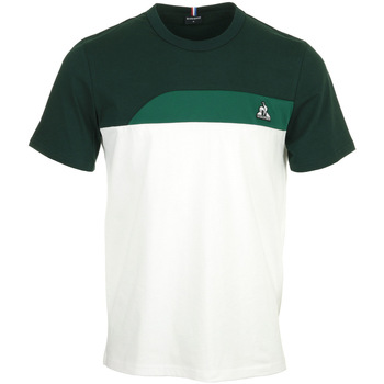 Abbigliamento Uomo T-shirt maniche corte Le Coq Sportif Saison 2 Tee Ss N°2 Bianco