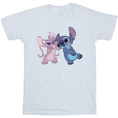 Abbigliamento Bambina T-shirts a maniche lunghe Disney BI23246 Bianco
