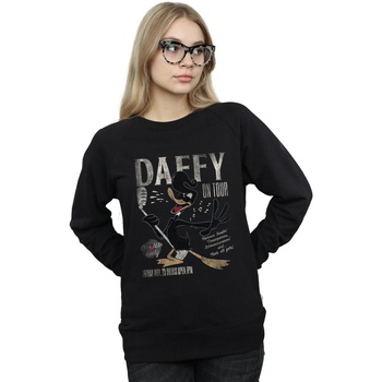 Abbigliamento Donna Felpe Dessins Animés Daffy Duck Concert Nero