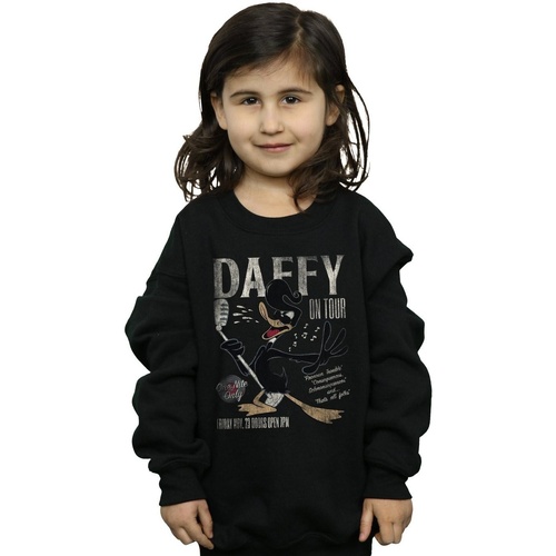 Abbigliamento Bambina Felpe Dessins Animés Daffy Duck Concert Nero