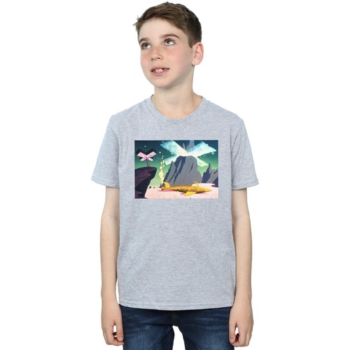 Abbigliamento Bambino T-shirt maniche corte Dessins Animés Martian Maggot Grigio