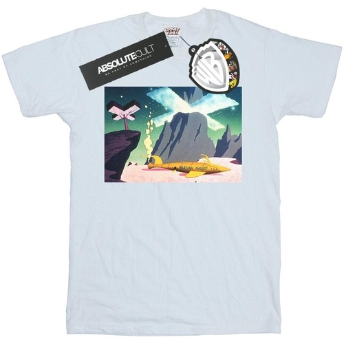 Abbigliamento Bambino T-shirt maniche corte Dessins Animés Martian Maggot Bianco