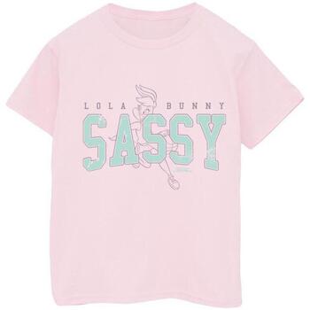 Abbigliamento Bambina T-shirts a maniche lunghe Dessins Animés Lola Bunny Sassy Rosso