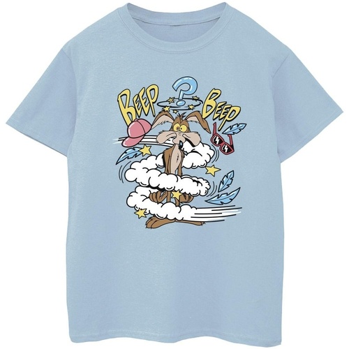 Abbigliamento Bambina T-shirts a maniche lunghe Dessins Animés Coyote Daze Blu