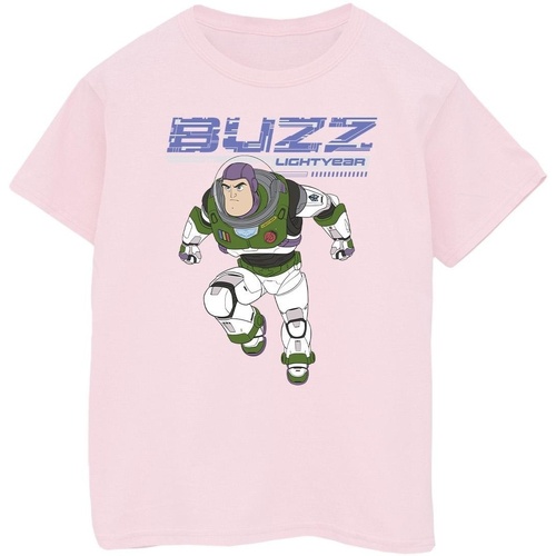 Abbigliamento Bambina T-shirts a maniche lunghe Disney Lightyear Buzz Jump To Action Rosso