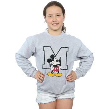 Abbigliamento Bambina Felpe Disney Mickey Mouse Classic M Grigio