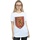 Abbigliamento Donna T-shirts a maniche lunghe Harry Potter Gryffindor Crest Flat Bianco