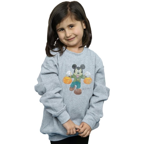 Abbigliamento Bambina Felpe Disney Frankenstein Mickey Mouse Grigio