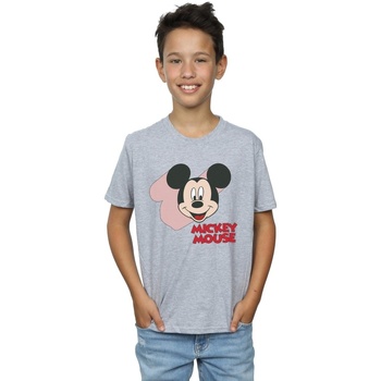 Abbigliamento Bambino T-shirt maniche corte Disney Mickey Mouse Move Grigio