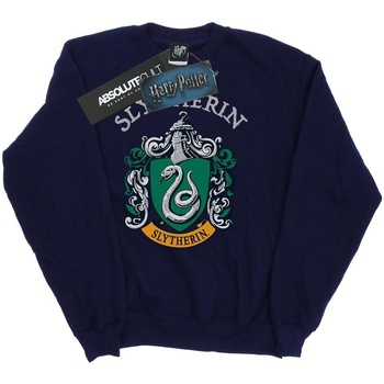 Abbigliamento Uomo Felpe Harry Potter Slytherin Crest Blu