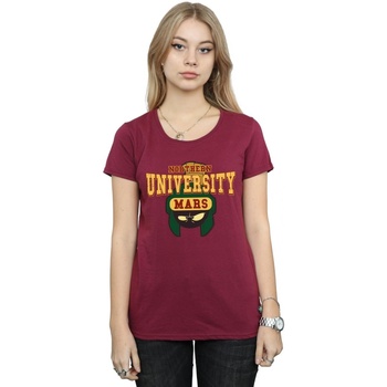 Abbigliamento Donna T-shirts a maniche lunghe Dessins Animés Northern University Of Mars Multicolore
