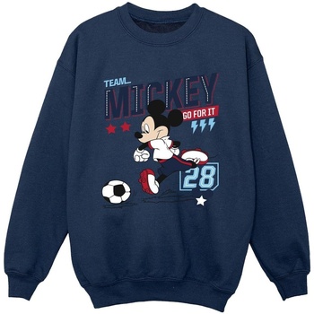 Abbigliamento Bambino Felpe Disney Mickey Mouse Team Mickey Football Blu