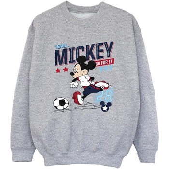 Abbigliamento Bambino Felpe Disney Mickey Mouse Team Mickey Football Grigio