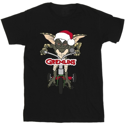 Abbigliamento Uomo T-shirts a maniche lunghe Gremlins Bike Logo Nero