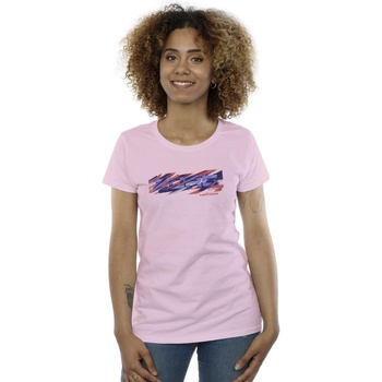 Abbigliamento Donna T-shirts a maniche lunghe Disney Lightyear Zurg Graphic Title Rosso