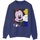 Abbigliamento Donna Felpe Disney Mickey Mouse Oh Minnie Pop Art Blu