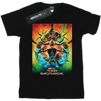 Abbigliamento Bambino T-shirt maniche corte Marvel Studios Thor Ragnarok Poster Nero