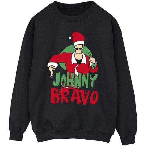 Abbigliamento Uomo Felpe Johnny Bravo Johnny Christmas Nero