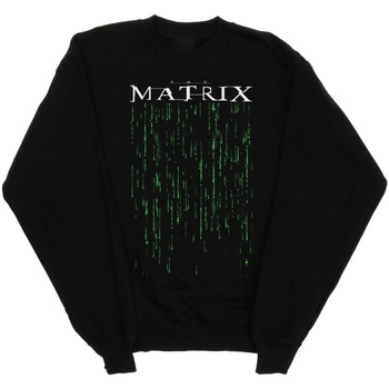 Abbigliamento Donna Felpe The Matrix Green Code Nero