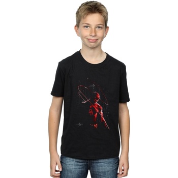 Abbigliamento Bambino T-shirt maniche corte Marvel Daredevil Painting Nero