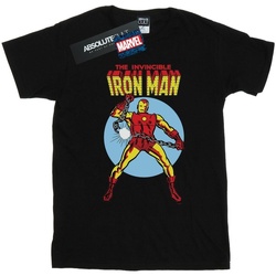 Abbigliamento Bambino T-shirt maniche corte Marvel The Invincible Iron Man Nero
