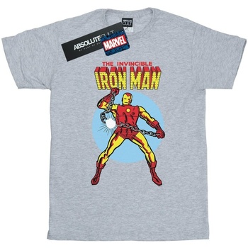 Abbigliamento Bambino T-shirt maniche corte Marvel The Invincible Iron Man Grigio