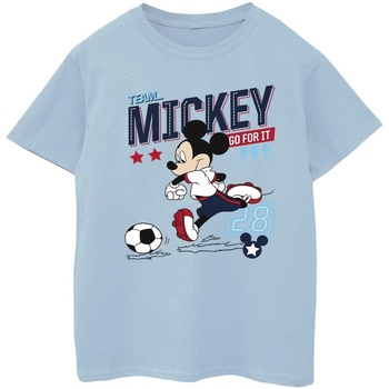 Abbigliamento Bambina T-shirts a maniche lunghe Disney  Blu