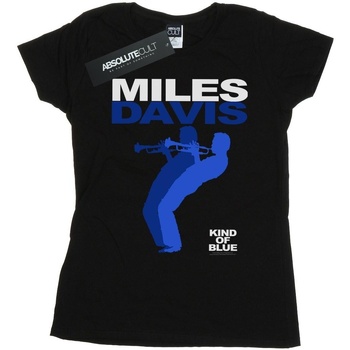 Abbigliamento Donna T-shirts a maniche lunghe Miles Davis Kind Of Blue Nero