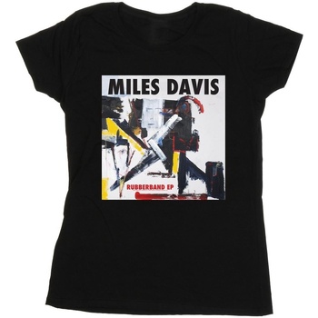 Abbigliamento Donna T-shirts a maniche lunghe Miles Davis Rubberband EP Nero