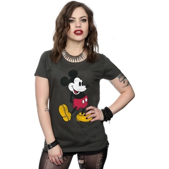 Abbigliamento Donna T-shirts a maniche lunghe Disney Mickey Mouse Classic Kick Multicolore