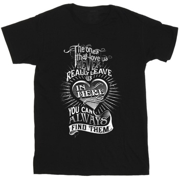 Abbigliamento Uomo T-shirts a maniche lunghe Harry Potter The Ones That Love Us Nero