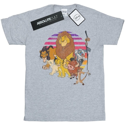 Abbigliamento Uomo T-shirts a maniche lunghe Disney The Lion King Pride Family Grigio